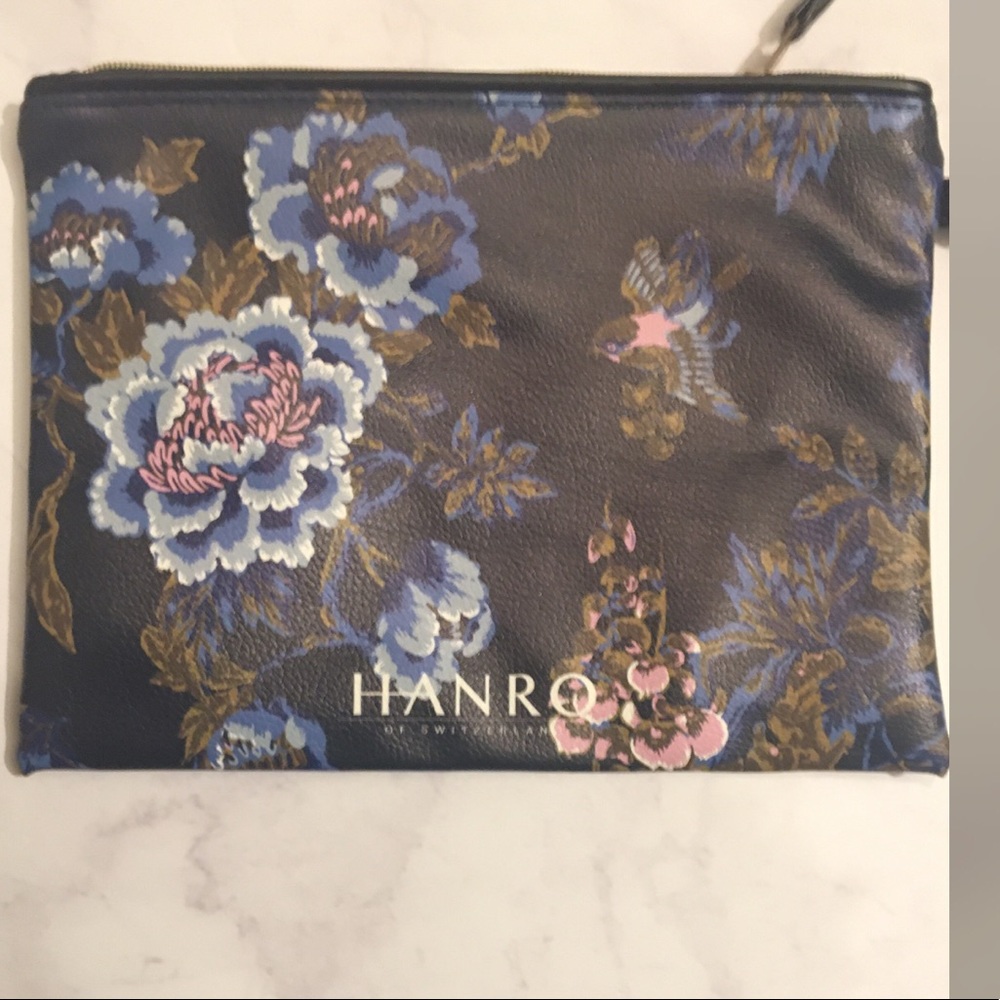 Floral Print Wristlet